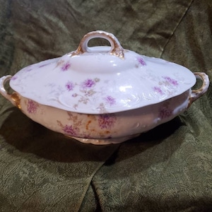 Vintage Haviland  soup tureen, vintage tureen, soup tureen,