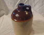 Vintage whiskey jug, whiskey jug, jug, crock jug,