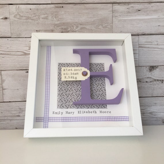 child's name frame