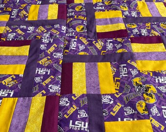 Louisiana State University (LSU) Tigers Quilt