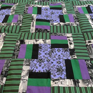 Quilt met spookhuisthema