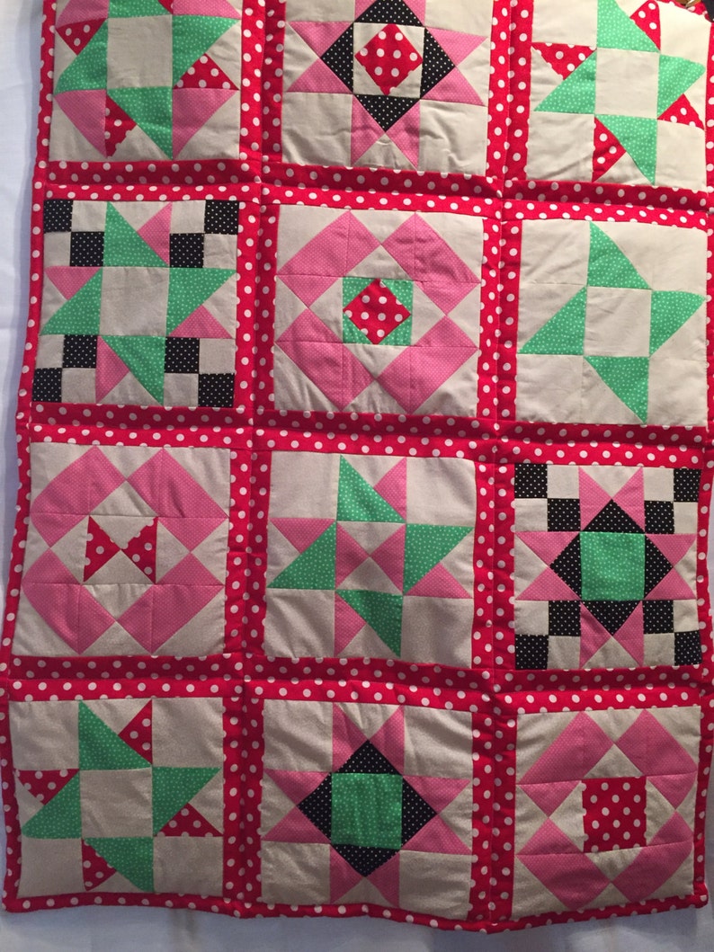 Polka Dot Baby Quilt