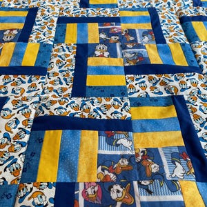 Donald Duck Themed Quilt
