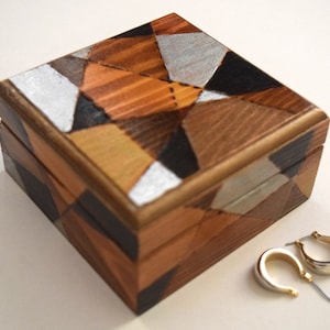 woodburned keepsake box