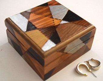 woodburned keepsake box