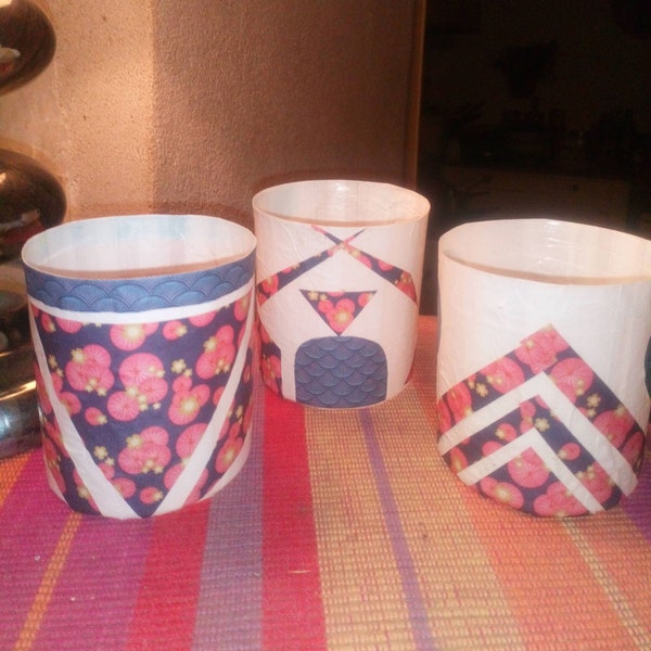 TEALIGHTHOLDERS : set of 3 - 13 euros