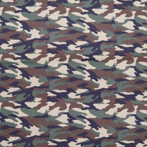 Camouflage Cotton Fabric - Soldier Camouflage Fabric, Military Fabric, Soldier Fabric, Army Fabric ,Quilting Cotton Fabric by the Yard