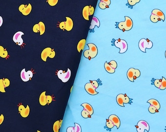Tessuto di cotone Duck - Stampa per bambini, tessuto per trapuntatura tagliato su misura