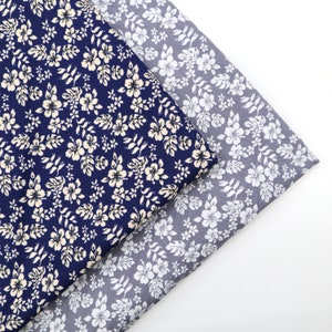 Hawaii Seamless Pattern Fabric - Hawaii Printed on Navy Blue, Gray Cotton Fabric, Hawaii Fabric, Summer Fabric, quilting fabric by the yard