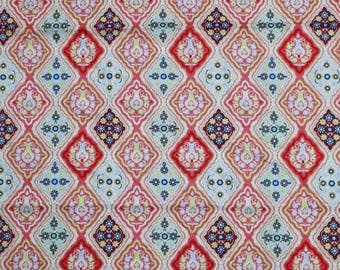 カラフルなイカットプリント 4ウェイスパンデックス生地 – 幅58/60