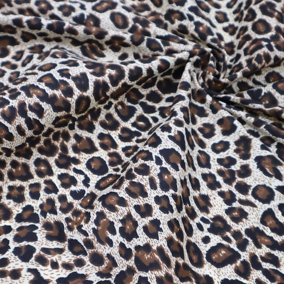 Leopard Printed Cotton Fabric Leopard Fabric Cheetah - Etsy Leopard Printed Cotton Fabric Leopard Fabric Cheetah - Etsy