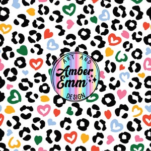 Stampa leopardo arcobaleno, arcobaleno leopardo, design digitale senza cuciture, nuovi abiti per bambini, carta scrapbook digitale, tessuto personalizzato, coperta consolatore
