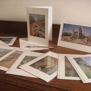 Five Cards For Fifteen Pounds - Greetings Cards - Blank Inside - London Cards - Richard Forster - Birthday Cards - Bristol Birthday Present