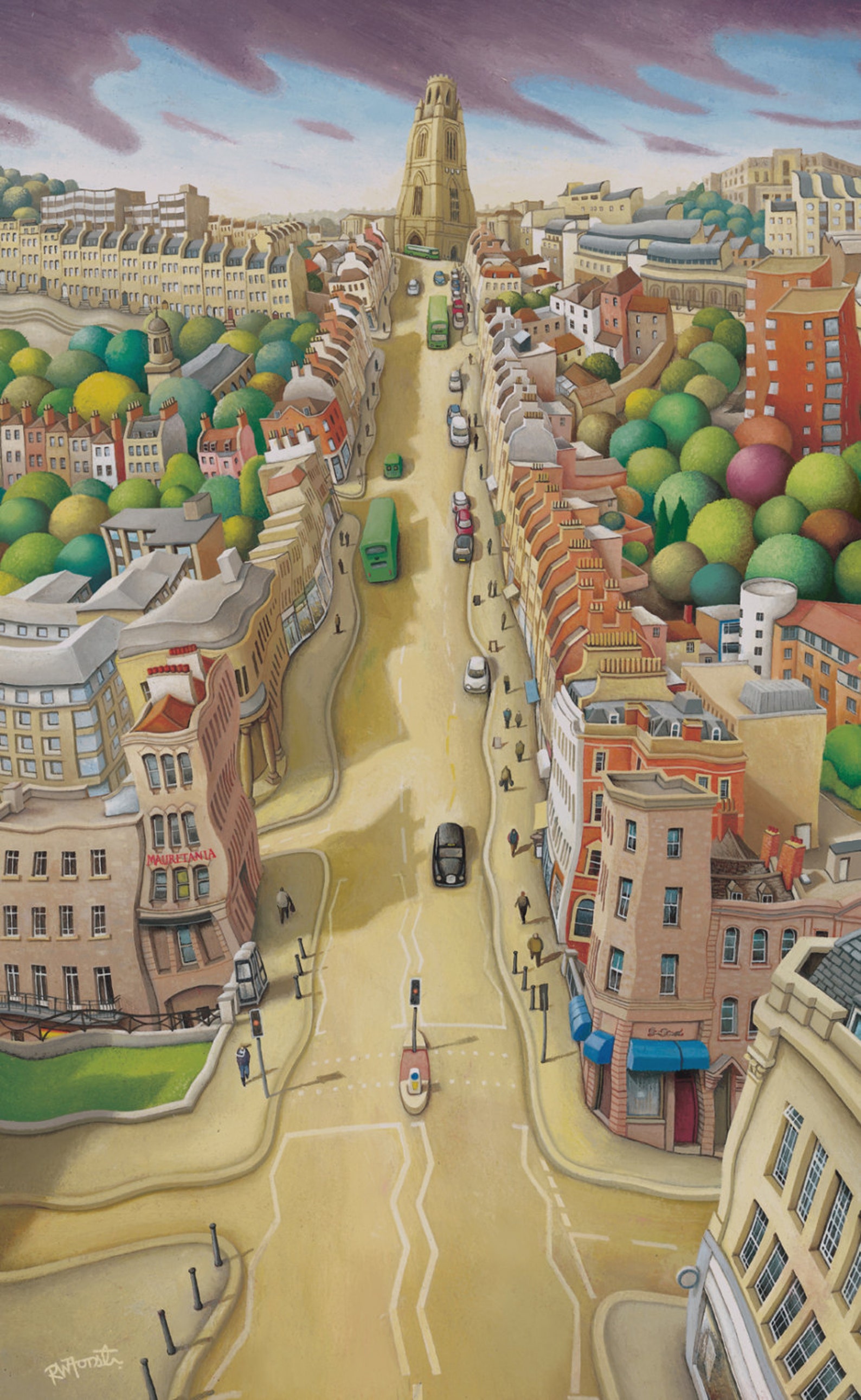 Bristol Print Park Street Bristol Print Limited Edition - Etsy