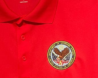 United States US Veterans Affairs Polo Shirt (size Sm-4xl) - FREE STANDARD Shipping