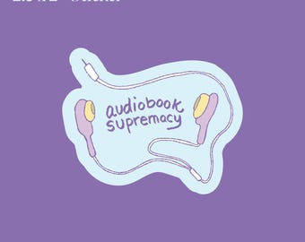 Audiobook Supremacy Sticker 2.5"