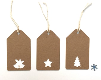 xmas tags etsy