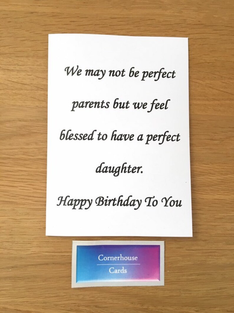 Card For Adult Daughter Special Daughters Birthday Birthday Etsy Canada