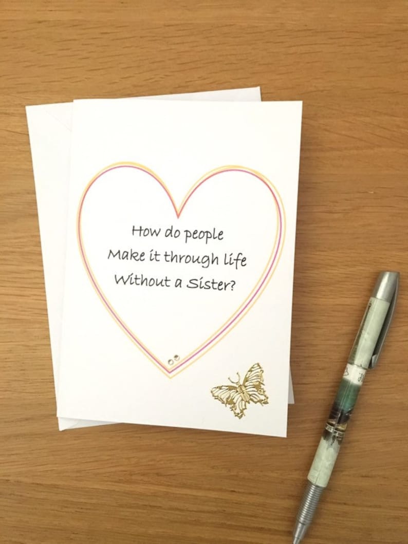 Birthday Wishes To Write In A Card For Sister