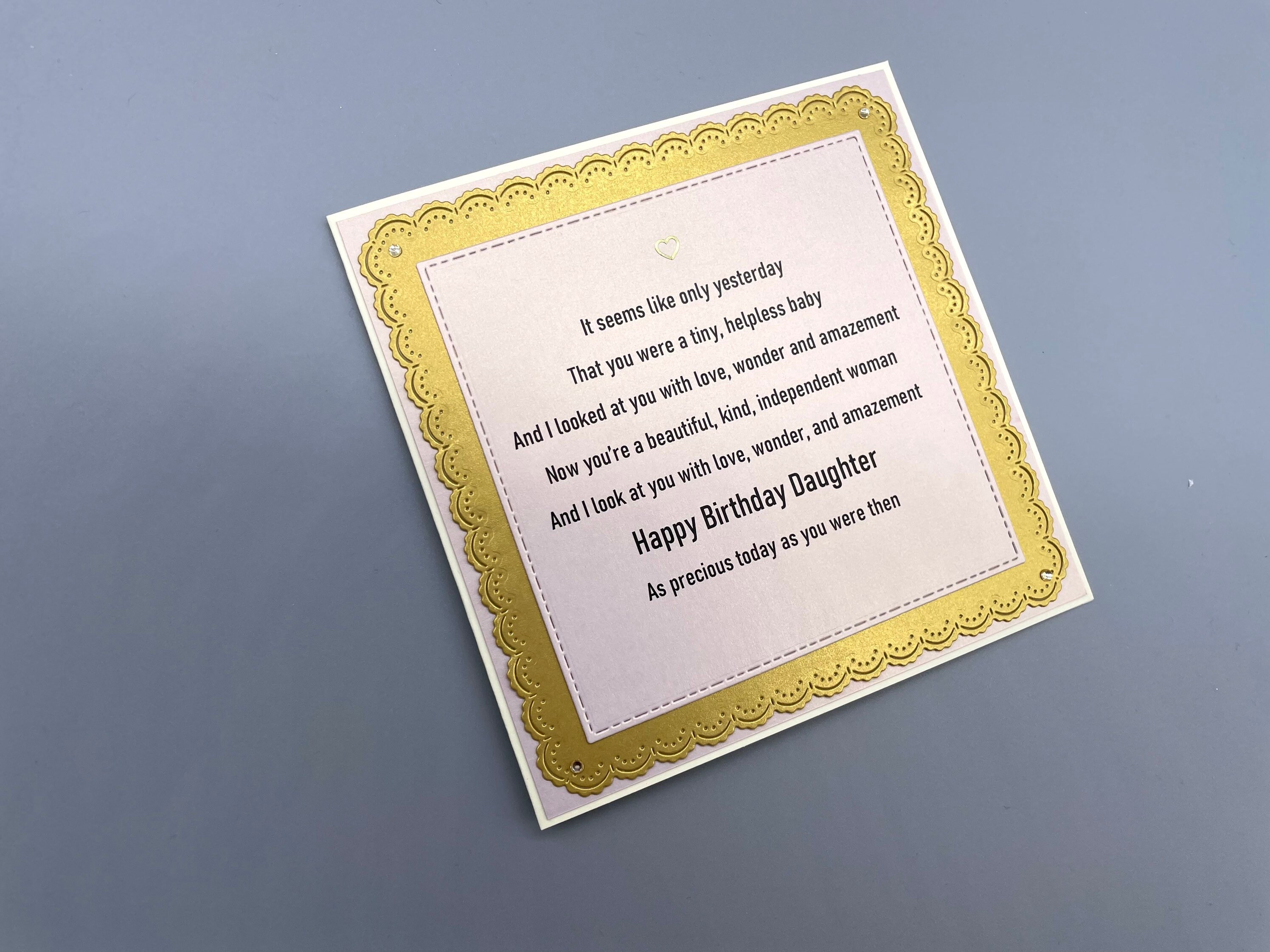 Birthday Card for Grown up Daughter Precious Daughter's Etsy UK