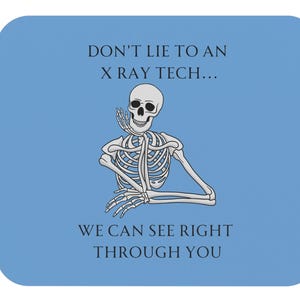 X Ray Mousepad Radiology Office Supplies X Ray Tech Gift X Ray Room Mousepad Radiology Gift