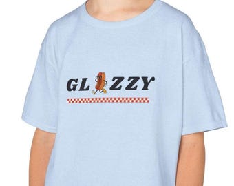 Barn Sommar-T-shirt Varmkorv-T-shirt Glizzy Rolig Barngrafik-T-shirt Pojk-T-shirt Barn 4 juli-T-shirt Varmkorvkläder
