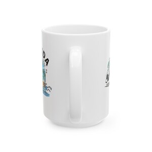 Florida Ceramic Mug: Tropical Skater Vibes - Swiftie Gift image 3