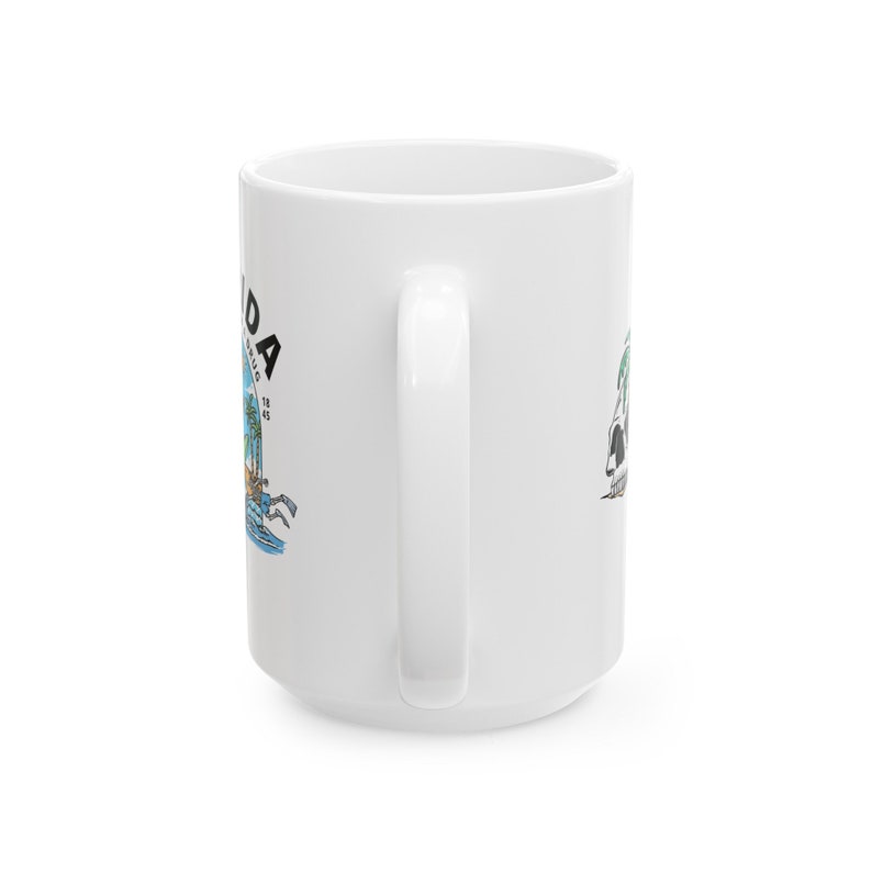 Florida Ceramic Mug: Tropical Skater Vibes - Swiftie Gift image 3