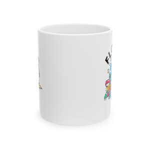 Florida Ceramic Mug: Tropical Skater Vibes - Swiftie Gift image 5