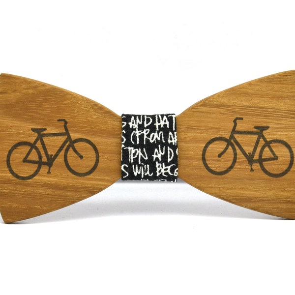 Bicycle wooden bow tie,Bow tie bike,bowties with bikes,Mens tie,Wood bow tie,Fiets vlinderdas,Pajarita de bicicleta,Papillon in legno bici