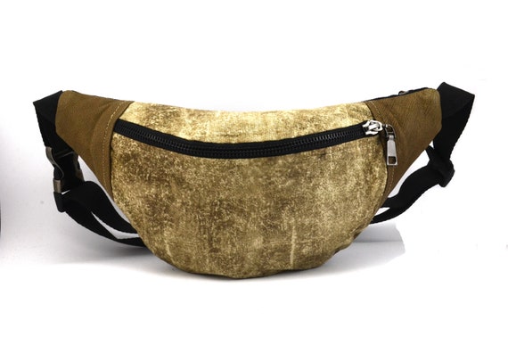 Bag belt canvas satchel banana cotton multi pocket