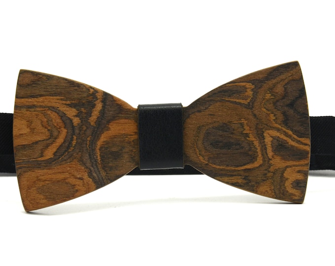 Wooden bow tie walnut root,Wood bow tie,Wooden bowtie,wood bow tie,Adjustable,Bow Ties,Brown bow tie,Double Bow Ties,Men's Black Bow tie