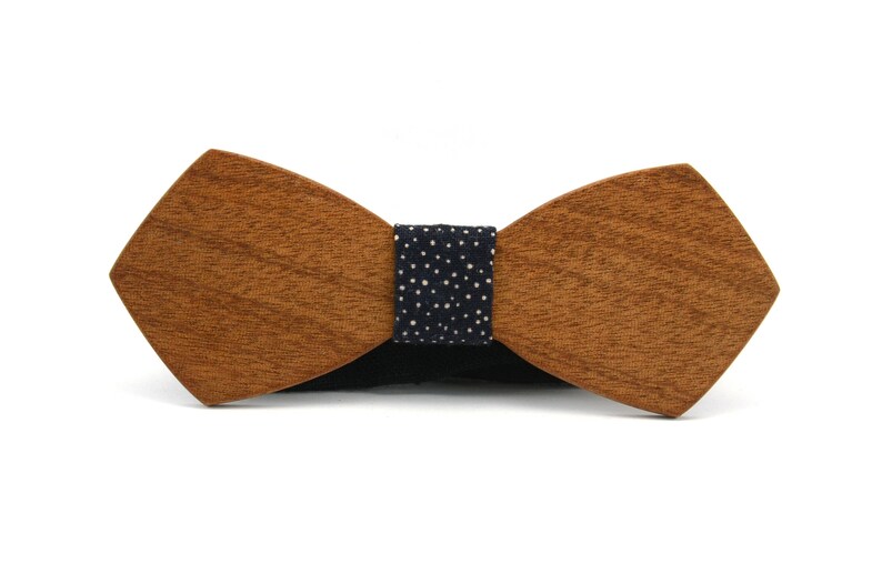 Wooden Bow Tie fortunedouble Bow Tieswooden Bow Etsy