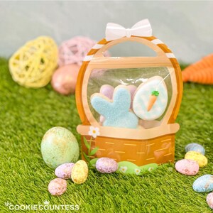 Saco de ovos de biscoito de Páscoa embalagem de Páscoa para biscoito para biscoitos glacê real biscoito para pintar seus próprios biscoitos presentes guloseimas para cesta de Páscoa