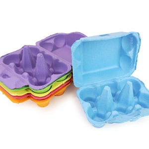 Caixa de ovos de Páscoa para biscoitos ou guloseimas Seeets para pintar seus próprios kits de biscoitos, para conjunto de presentes de biscoitos, doces, enchimento de cesta de Páscoa