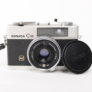 Konica C35 35mm rangefinder film camera compact analog cam