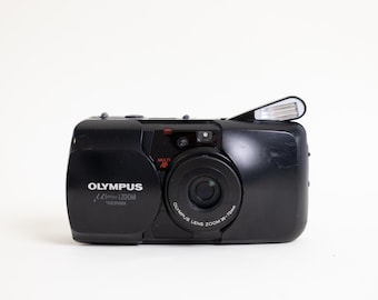 Vintage Olympus Mju Zoom Stylus 35mm Film Camera FLASH DOESNT WORK