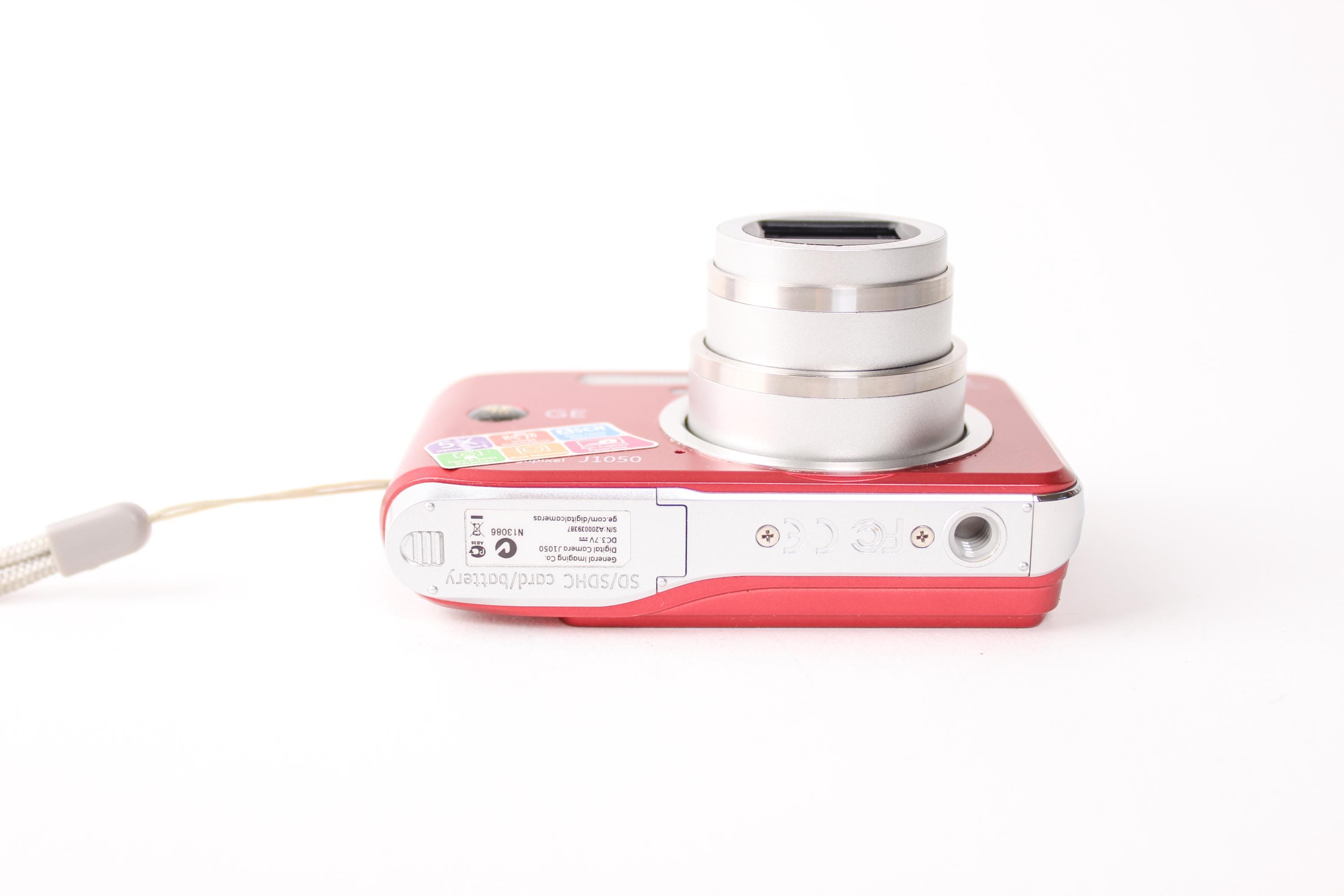【美品】GE J1050 レッド　デジタルカメラ GE J1050 Digital Camera With Box #53384 L9 | eBay