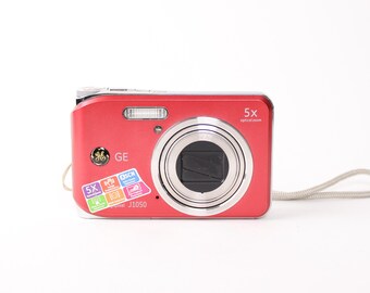General Electric J1050 Red Digital Camera 2000s - Etsy