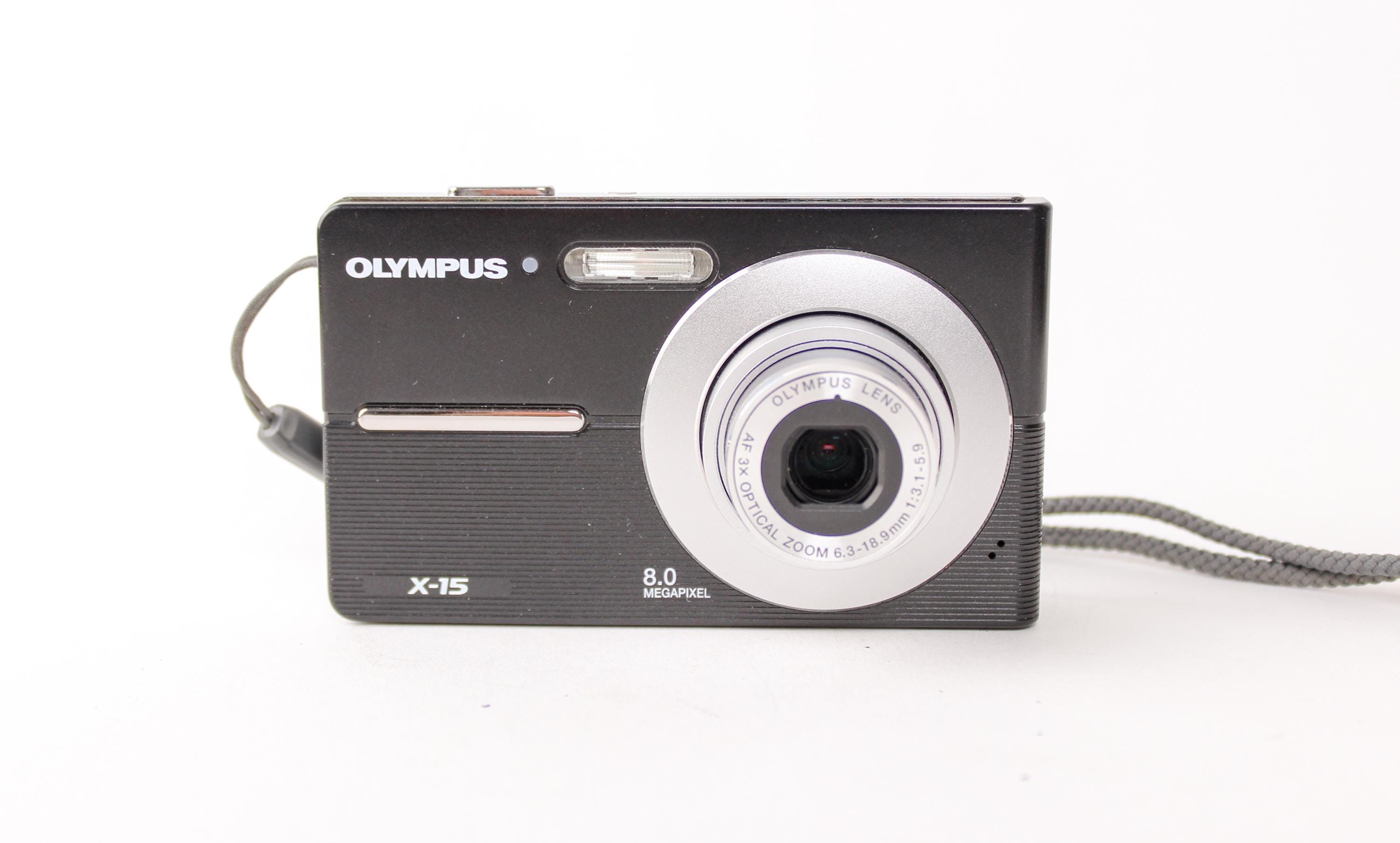 Retro Olympus X-15 Compact 8MP Vintage Digital Camera With 3x