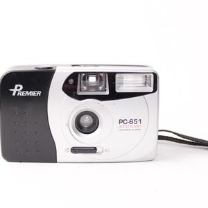 Vintage Premier PC-651 Point and Shoot 35mm Film Camera for beginners