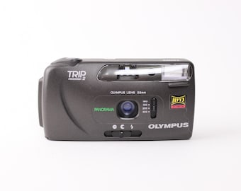 Olympus Trip Panorama 2 point and shoot 35mm film camera for Beginners