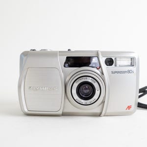 Vintage Olympus Superzoom 80s Infinity 35mm film camera  point & shoot