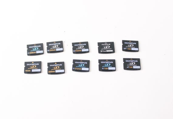 Xd-picture Card Olympus M 2GB 1GB 256MB 128MB 64MB Fujifilm