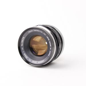 Vintage Canon FL 50mm f/1.4 Lens - Retro Portrait Gem