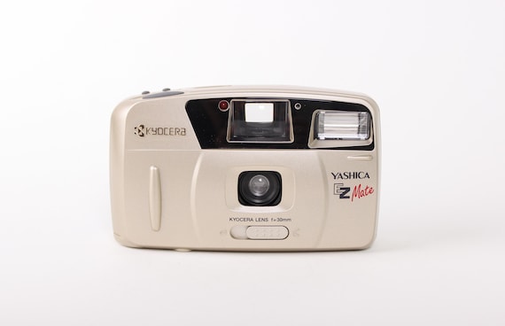 Vintage Kyocera Yashica EZ Mate 35mm Film Camera, Retro Point