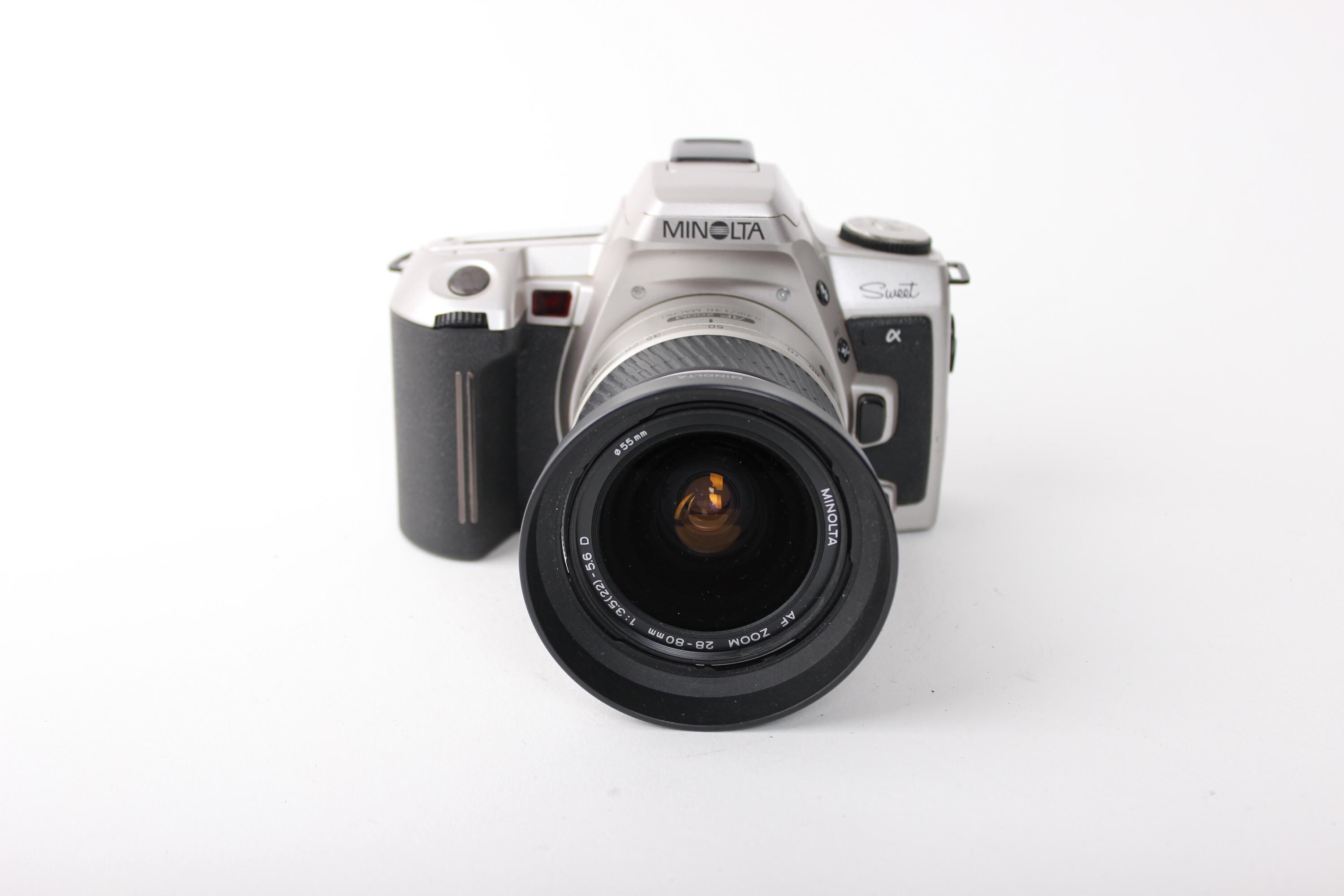 Minolta Alpha Sweet 35mm SLR Film Camera With Minolta AF