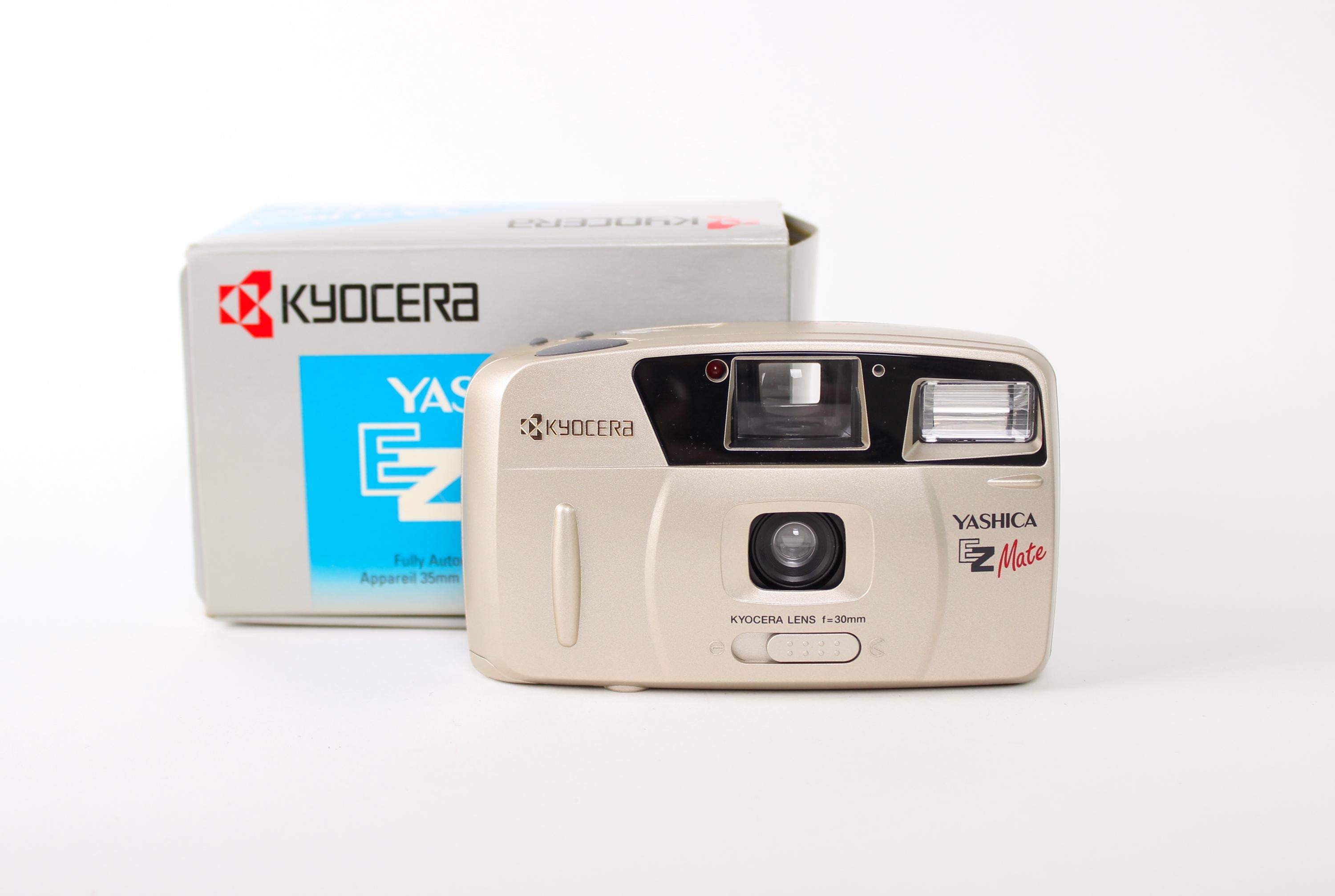 Vintage Kyocera Yashica EZ Mate 35mm Film Camera, Retro Point