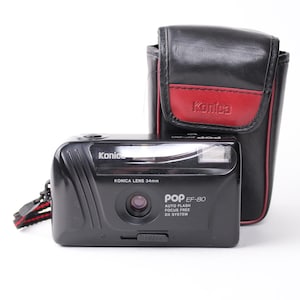Konica Pop EF-80 – Vintage 35mm Point & Shoot Film Camera