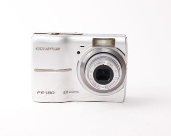 Vintage Olympus FE-180 6MP y2k Digital Camera